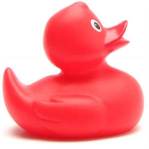 Quietscheentchen Nora rot 8 cm