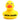 Badeente gelb - Personalisiert - schwarz
