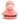 Badeente pink - Personalisiert - schwarz