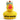Badeente König - Personalisiert - schwarz