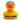 Badeente Biker - Personalisiert - schwarz