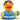 Badeente Handball - Personalisiert - weiss