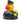 Badeente Pilot - Personalisiert - weiss