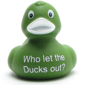 "Who let the Ducks out"