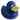XXL-Badeente Phoebe - blau 31cm