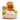 Beauty Ente - PERSONALISIERT - weiss