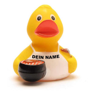 Barbecue Badeente - Personalisiert
