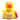 Shopping-Queen Ente - PERSONALISIERT - weiss