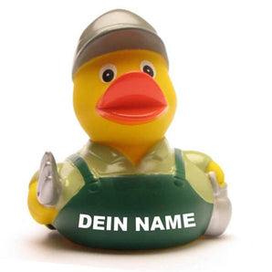 Badeente Landwirt - Personalisiert