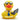 Notebook Ente - PERSONALISIERT - weiss