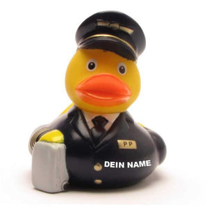Pilot mit Koffer - Personalisiert