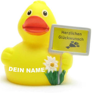 Stadtente "Herzlichen Glückwunsch" - Personalisiert