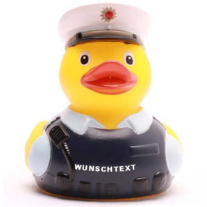 Badeente Polizist - Personalisiert