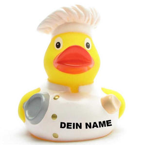 Koch weiss - Personalisiert