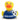 Ente Fussballer dunkelblaues Trikot - PERSONALISIERT - weiss