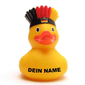 Ente Fussball-Fan Deutschland - Personalisiert