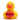 Ente mit Herz - PERSONALISIERT - schwarz