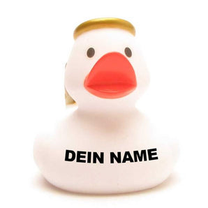 Engel Ente goldene Flügel - Personalisiert
