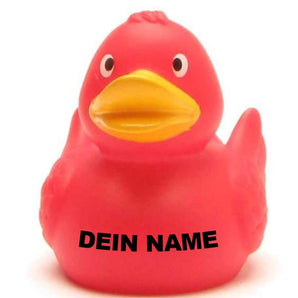 Ente Ronja rot - Personalisiert