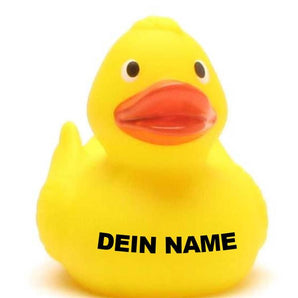 Badeente Luise 8,5 cm - Personalisiert