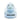 Ente Lilly - pastell-blau - PERSONALISIERT - schwarz