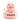 Ente Lana - pastell-rose - PERSONALISIERT - schwarz