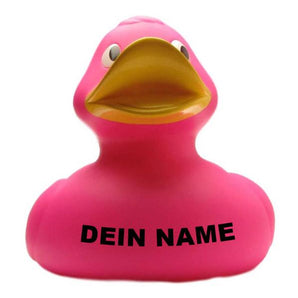 XXL-Ente Isabell pink 30 cm - Personalisiert