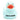 Glow in the Dark Ente - blau - PERSONALISIERT - schwarz