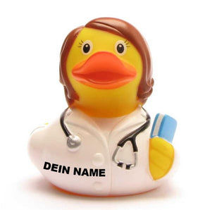Badeente Ärztin - Personalisiert