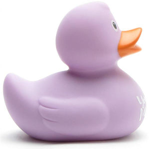 "You make my Day" Badeente - lila