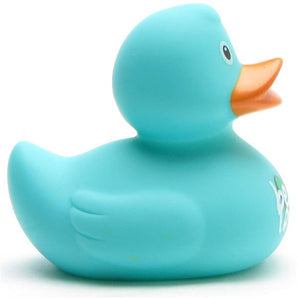 "Be loved" Badeente - türkis