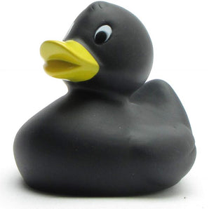 Quietscheentchen Romy - schwarz - L: 7 cm