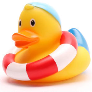 Schwimmring Badeente