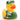 Badeente Hausmeister - grün