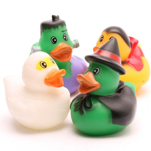Mini-Enten Halloween - 4er Set