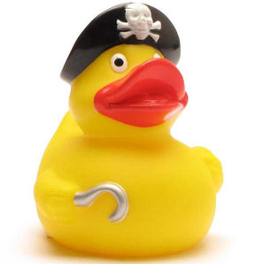 Piraten Quietscheentchen mit Hakenhand
