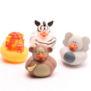 Wildtiere Badeenten - 4er Set