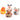 Wildtiere Badeenten - 4er Set