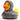 Badeente Hoodie - grau