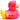 Badeente Hoodie - pink