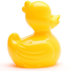 Plastikenten 9,5 cm - gelb