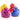 Plastikenten 8,5 cm - 4er Set