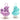 Entenangeln Einhorn - 11 cm - 4er Set