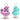 Entenangeln Einhorn - 11 cm - 4er Set