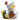 Ritter Badeente mit roter Lanze