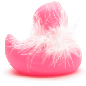 Badeente Berlin pink mit Boa