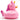 XXL-Badeente Einhorn - pink