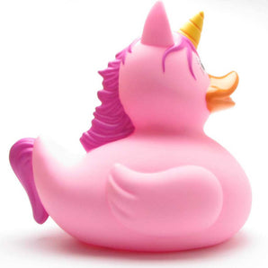 XXL-Badeente Einhorn - pink