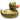 XXL-Badeente Eva gold 31cm