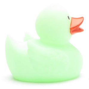 Glow in the Dark Badeente - grün